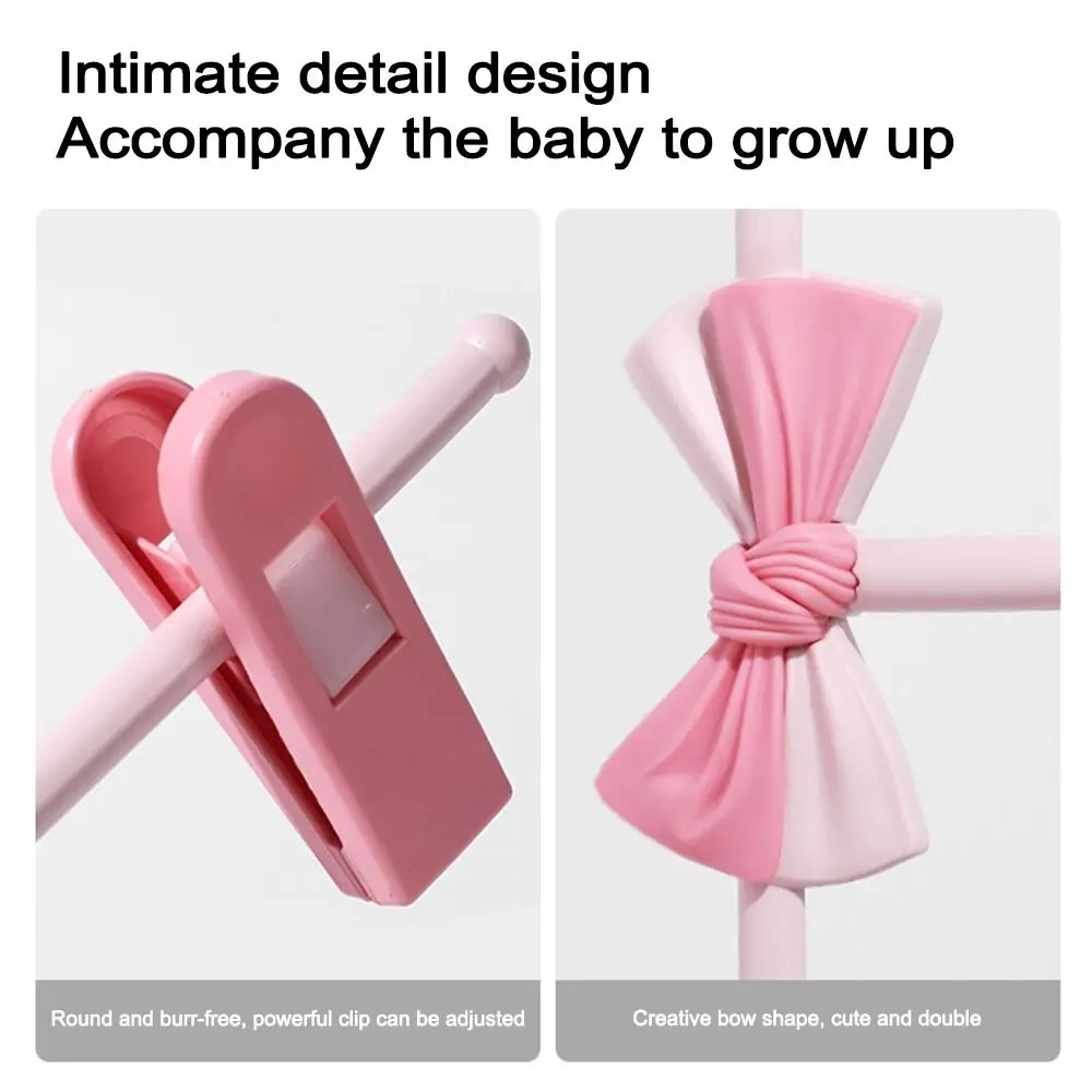 Space Saving Drying Rack Hanger Rotatable Clothes Rack Non Slip Hanger Telescopic Adjustable Sock Drying Rack for Home Cupboard