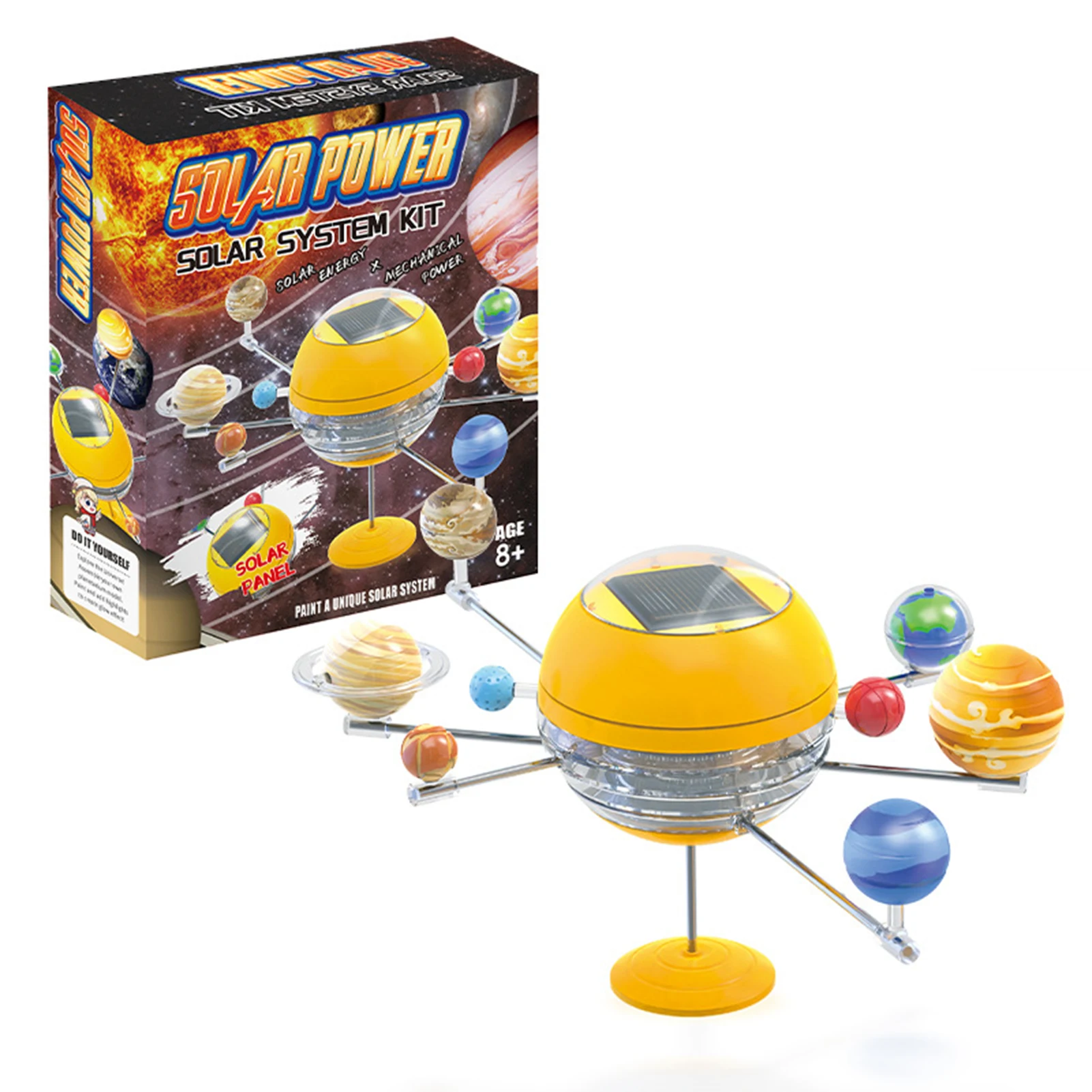 Solar System Planetarium Model Kit Astronomy Science Toys For Children Assembling Geography Teaching Supplies Educational Toys