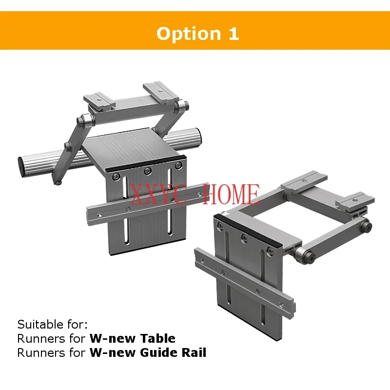 W-new Accessories for Cutting System for Circular Saw Guide Rail Tracks and Table, Woodworking