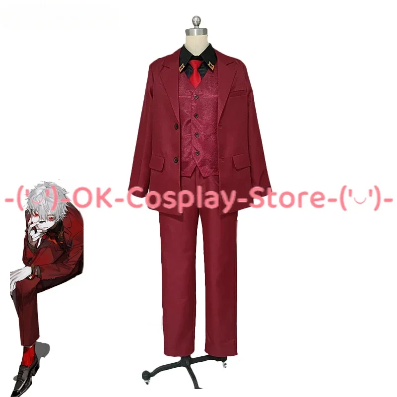 Kuzuha Cosplay Costume Vtuber Clothing Fancy Party Formal Suit Anime Clothing Halloween Carnival Uniforms Custom Made