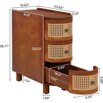 10 best sales Beistelltisch aus Holz - №6