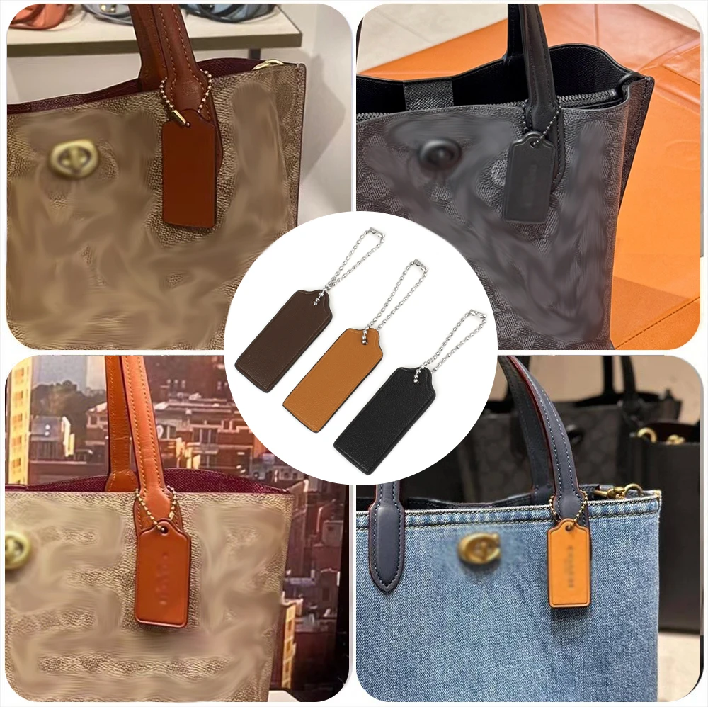 جلد البقر علامة الأمتعة حقيبة السفر العلامات أكياس الملحقات حقيبة جلدية حقيقية سحر سلسلة المفاتيح قلادة حقيبة يد محفظة شنق