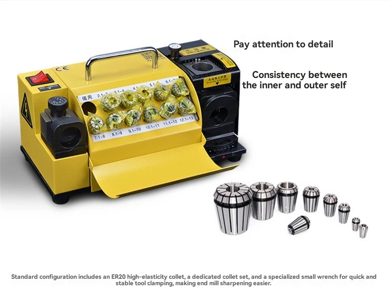 Drill Bit Sharpener Grinding Sharpening Machine MR13B Bit Sharpening Tool 3mm-15mm Sharpening Drill Machine 110V/220V
