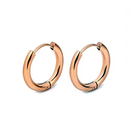 1 Pair Stainless Steel Hoop Earrings Women Men Gold Color Small Earrings Girl Jewelry Pendientes Mujer Aretes Cartilage Piercing - Image 10