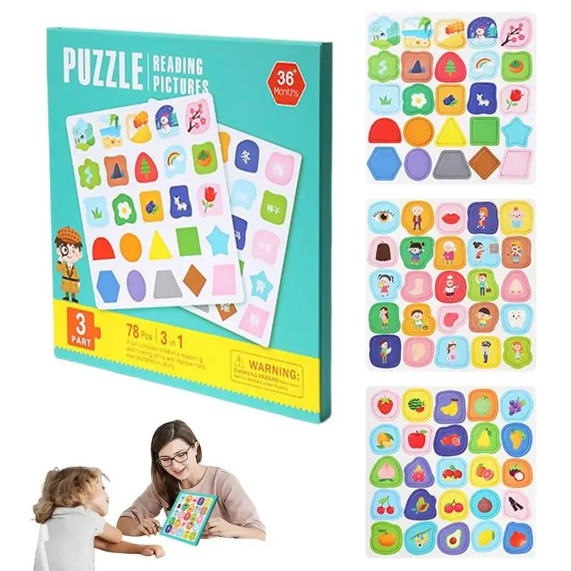 

Matching Game For Kids Magnetic Cognitive Puzzles Sensory Learning Toy Hand Eye Coordination Matching Game Aged 3