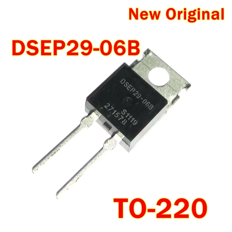 1Pcs to 100Pcs Dsep29-06B To-220 New Original Ultrafast Recovery Diode 600V 30A
