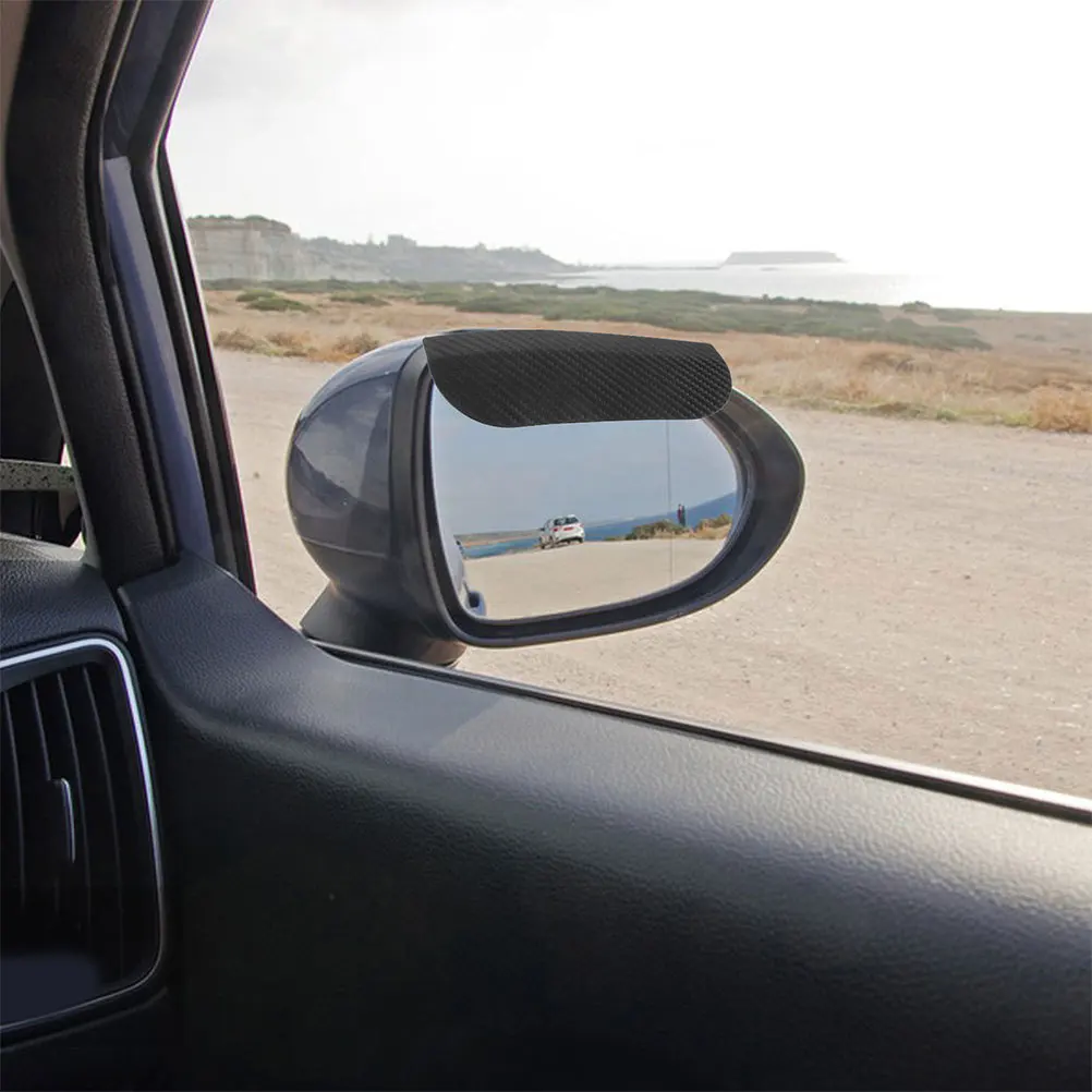 

4Pcs Rearview Mirror Rain Shield Cover for Car Truck Van Suv Durable Waterproof Stylish Design Enhanced Visibility Protection
