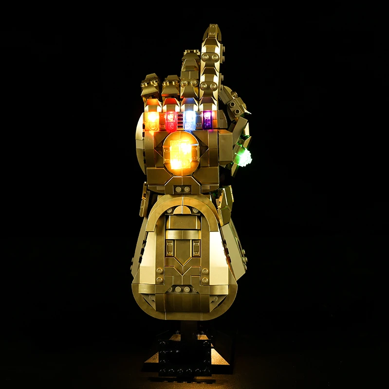 No Model Led Light Kit for Infinity Gauntlet 76191