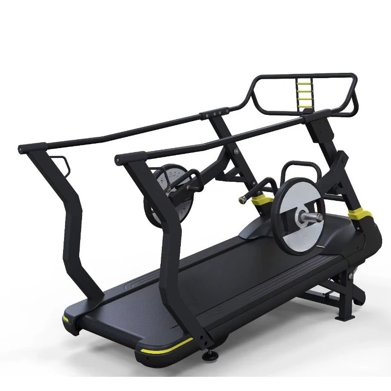 Rehabilitation Stepper Magnet Resistance Treadmill Flat Borad Mechanical Treadmill Fitness Equipment Exercise Machine