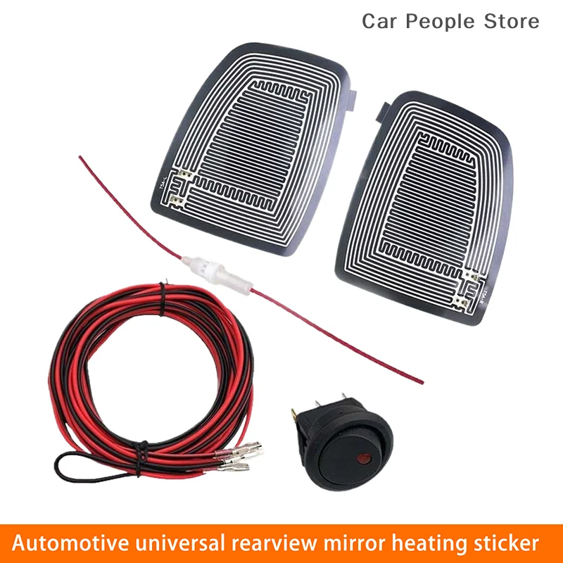 

CarPro боковое зеркало заднего вида, грелка, универсальный DC 12 В, быстрый теплый обогреватель, удаление дождя, мороза, безопасное вождение