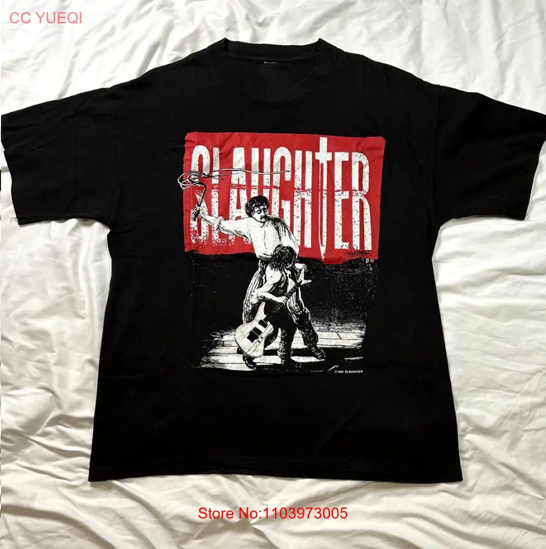 Футболка унисекс Slaughter The Wild Life Tour Band, все размеры от S до 5XL PR701