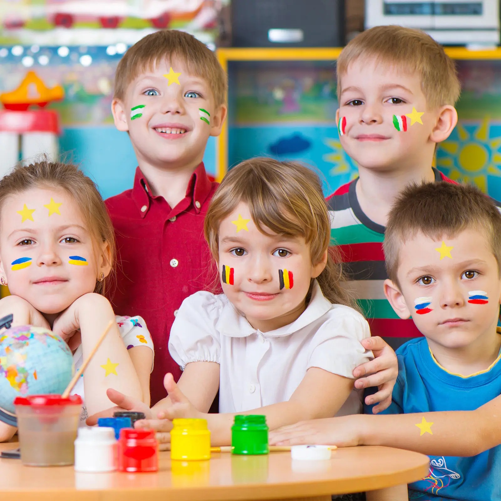 

40 листов наклеек в форме пятиконечной звезды, самоклеящиеся наклейки из золотой фольги, наклейки-поощрения для учащихся детского сада, класса, дома, школы