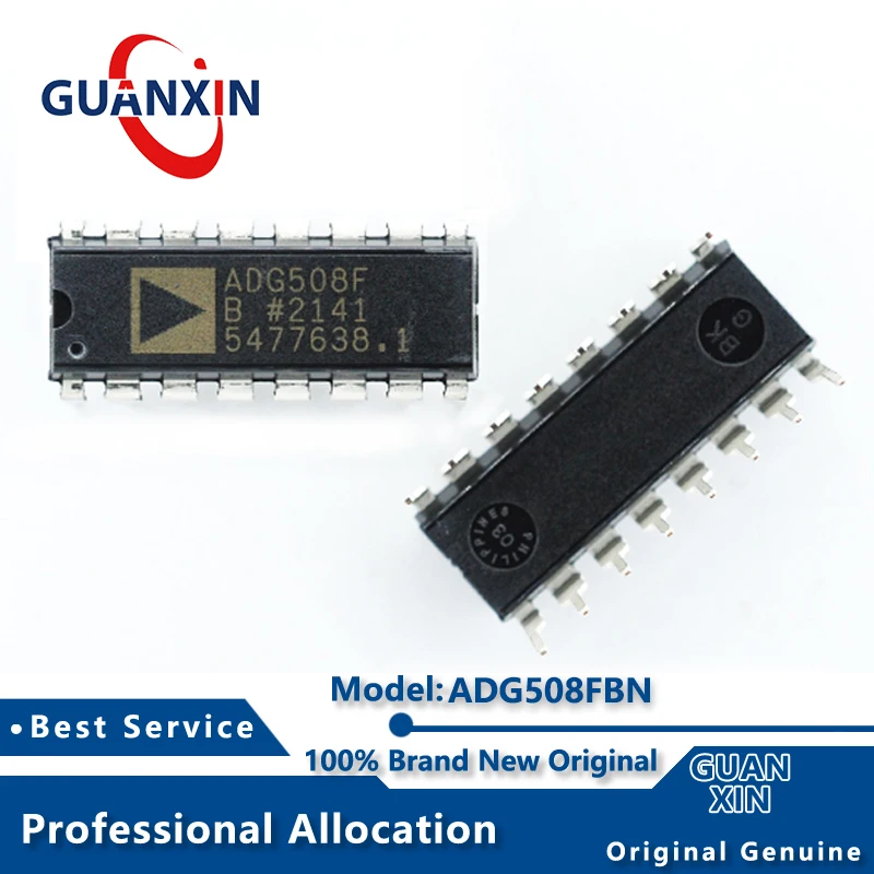 100% New Electronic ADG508FBN ADG508FBNZ Marking ADG508FB DIP16 ADG508