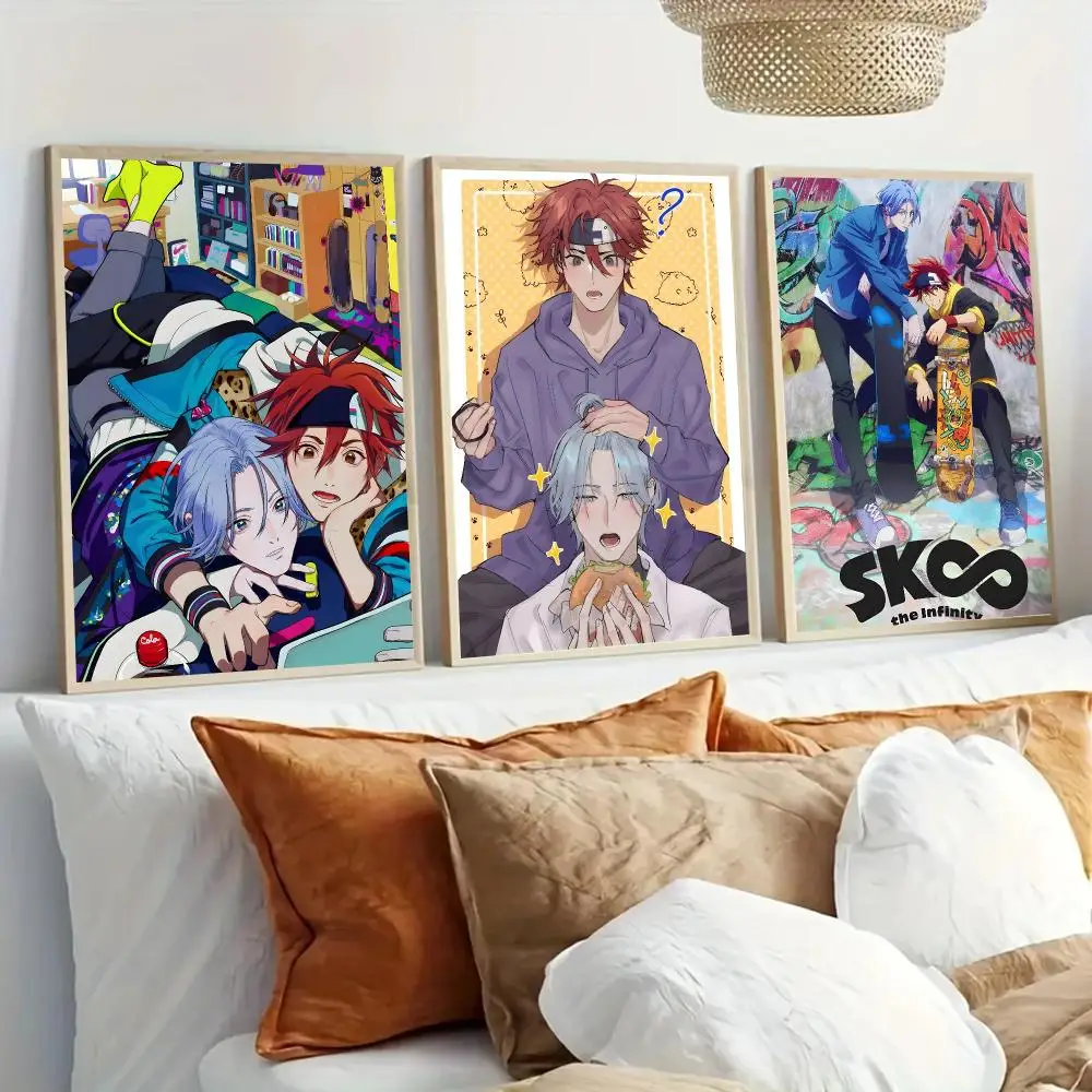 S-SK8 The Infinity Anime Poster Modern Home Living Bedroom Bar Hallway Waterproof Wall Art Aesthetic Decor