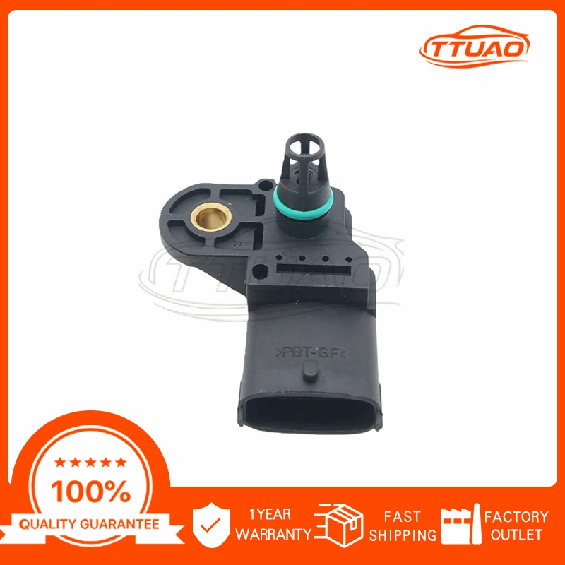 0281006077 sensor de pressão de ar de admissão mapa para fiat volvo vauxhall ford ranger citroen nemo citroen nemo saab 9-3 renault opel