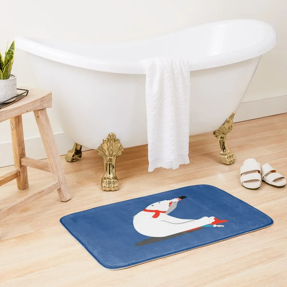 

Don't Feed the Bears Bath Mat Rug Bathroom Home Entrances Bathroom Accessory Mat