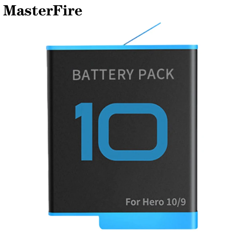 Wholesale For GoPro Hero 10 11 1800mah Li-ion Battery for GoPro Hero 11 Hero 10 Hero 9 Black Batteries Action Camera Accessories