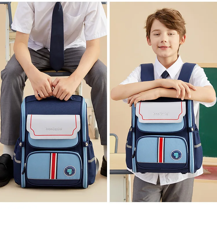 Kids School Bag Children Backpacks Grades 1-6 Primary Student Waterproof Schoolbag Girls and Boys Flip Japan Randoseru