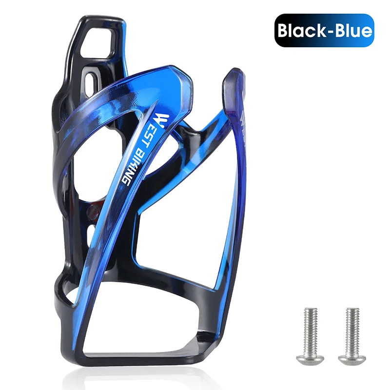 WEST RADFAHREN Fahrrad Wasser Flasche Käfig Bunte Gradienten Radfahren Flasche Halter Ultraleicht MTB Rennrad Wasser Flasche Halterung