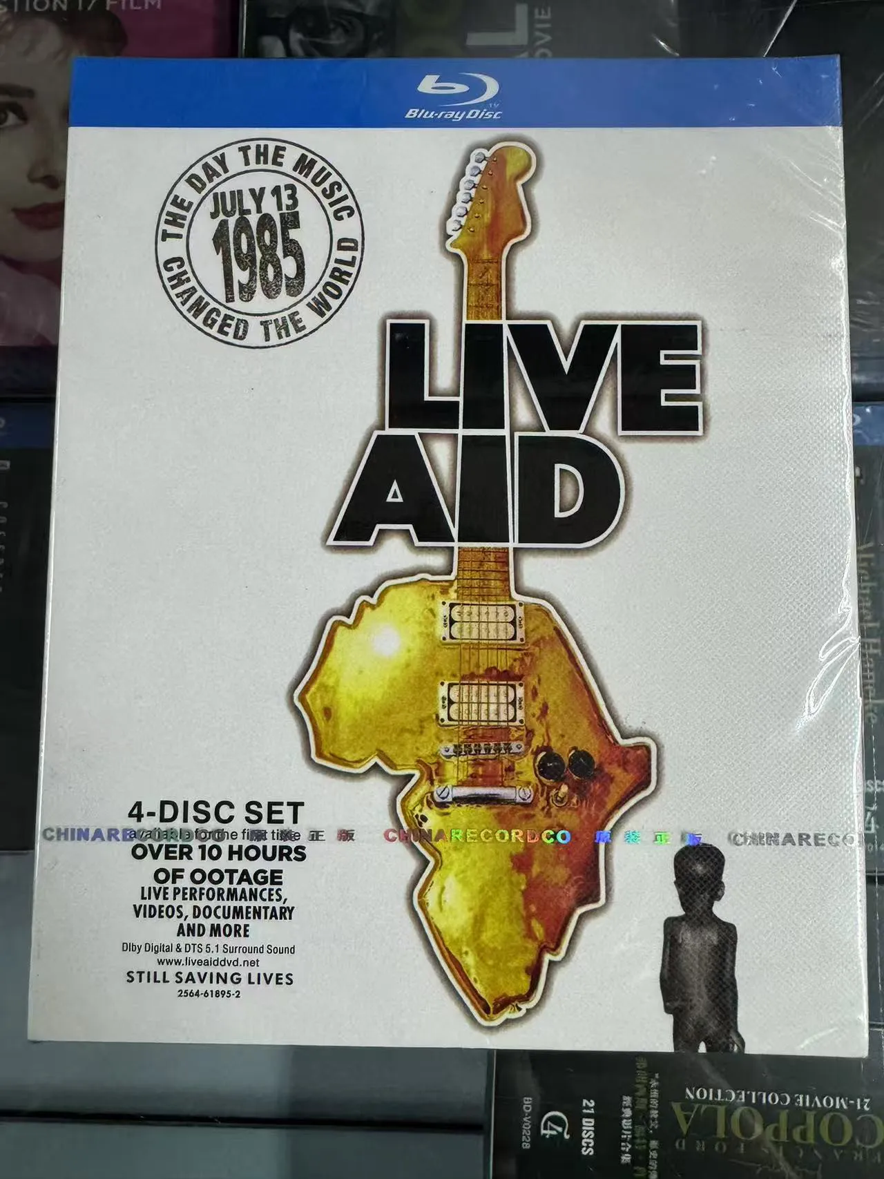 

LIVE AID 1985: Концерт западных суперзвезд в поддержку борьбы с бедствиями, 4BD, коллекционное издание в высоком разрешении, живая запись, 10 часов