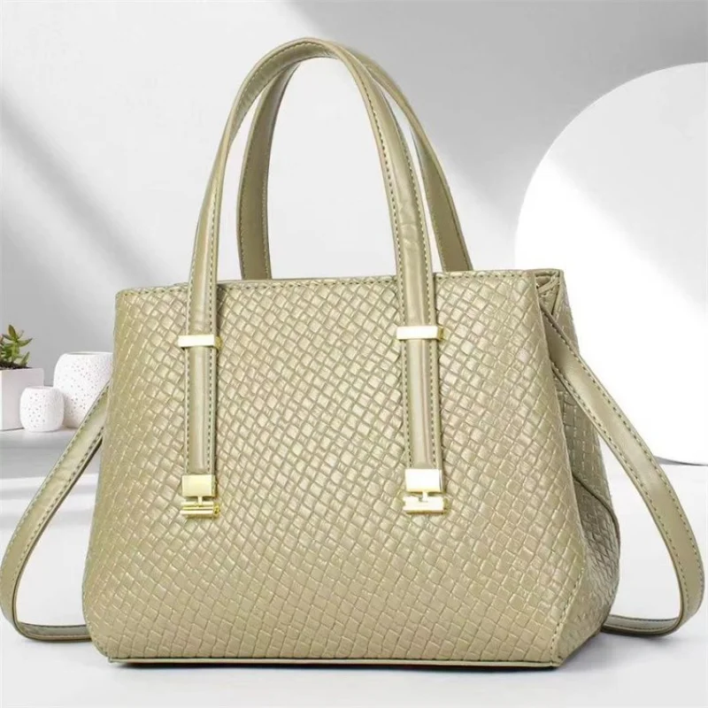 

Classic Designer Style Shoulder Bag - Premium Leather Handbag With Magnetic Closure & Interior Zipper Pocket