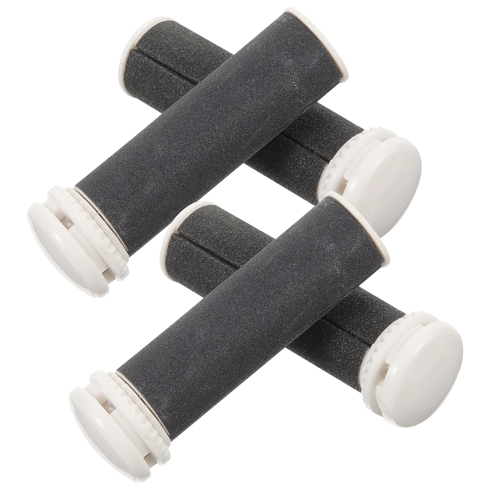 Cabezales de molienda de repuesto para Lima eléctrica para pies, rodillo de pedicura fino y grueso, herramientas para quitar la piel, cuidado de los pies, 4 Uds.