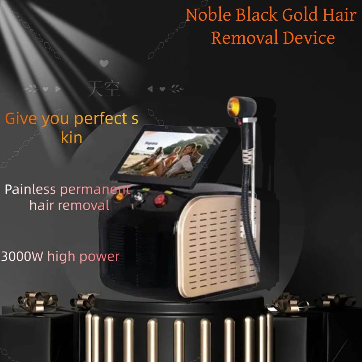 Hair Removal Professional 808nm Diode Laser Hair Removal Machine Skin Rejuvenation Ice Titanium Painless Permanent Hair Removal