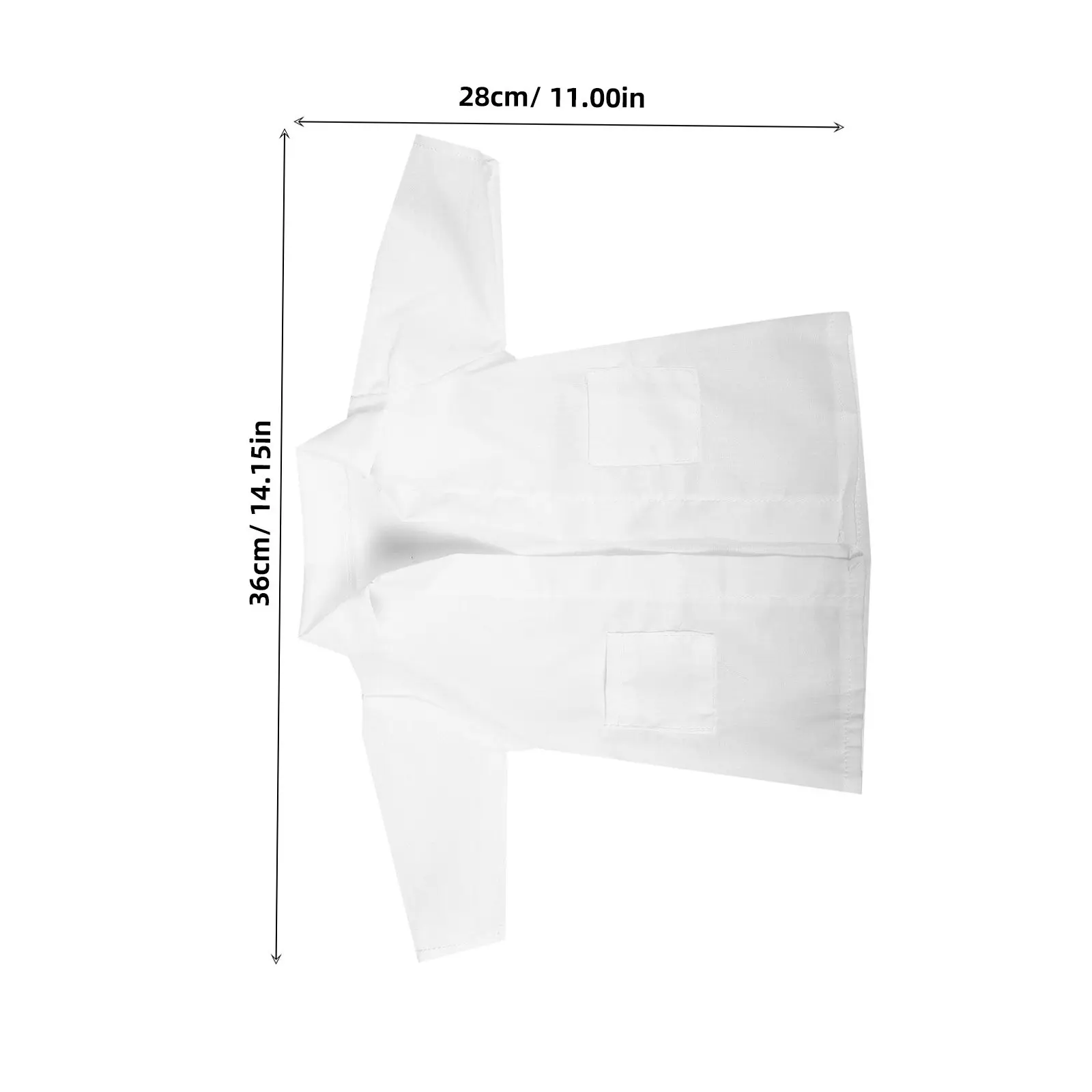 1 set 18-Inch Clothes Nurse Outfit Miniature Coat Accessories Pretend Play Dress-Up Kit For Kids Role-Playing 18-Inch