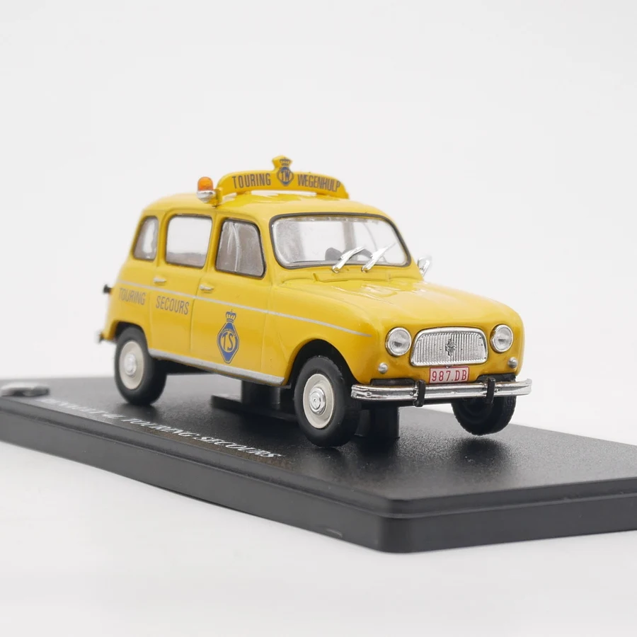 Coleção de Veículos de Brinquedo Ixo 1:43 RENAULT 4L TOURING SECOURS Modelo de Carro em Metal Fundido