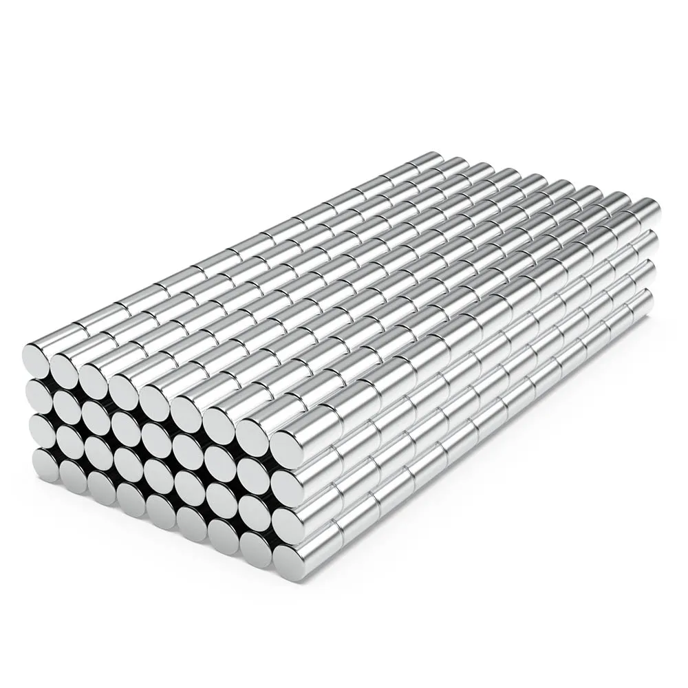 Ímã de neodímio super forte 6x10mm n35, redondo ndfeb, imanes magnéticos permanentes poderosos, ímãs de geladeira 6*10