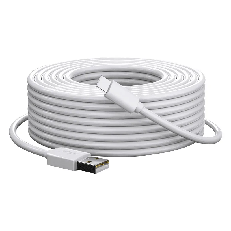 Cavo USB tipo C 3/5/8M di ricarica rapida lunga per telefono Android con fotocamera Ezviz