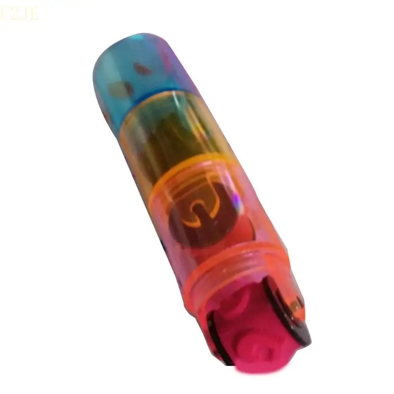 Giocattolo a inchiostro U2je bambini colorato con inchiostro colorato cartone animato giocattolo da disegno a rulli fai -da -te