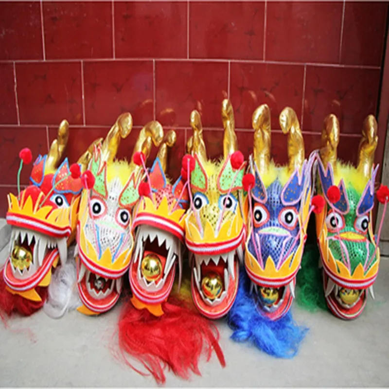 Dança do dragão de seda para crianças, evento do partido chinês, desfile de carnaval, palco folclórico, crianças, tamanho 6, 3,1 m, primavera