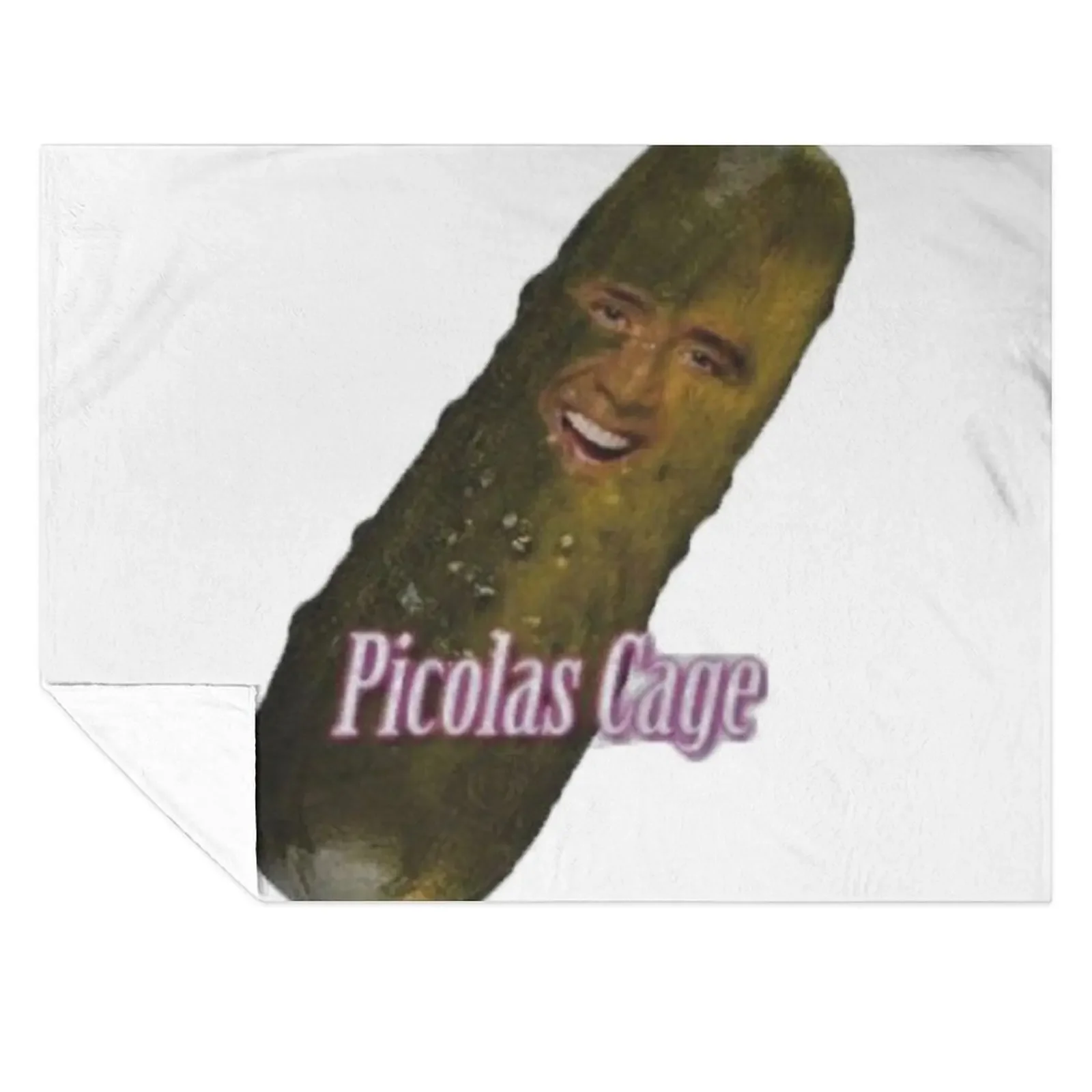 

Picolas Cage Throw Blanket anime Hairy Luxury for babies Blankets