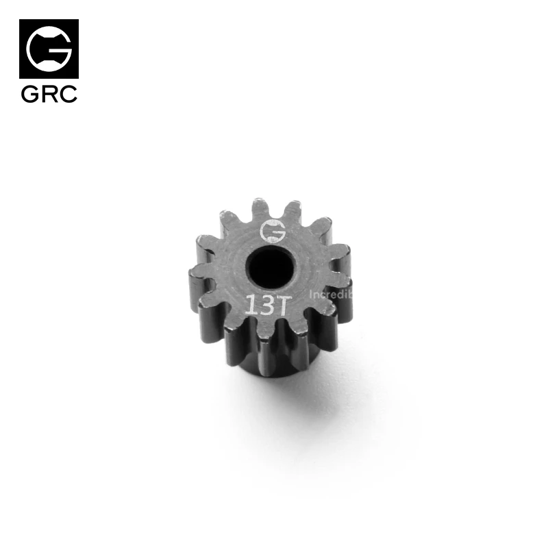 

GRC #GAX0027 32P 0.8M High Carbon Steel Pinion Gear 5mm Bore 13T/15T/17T for Arrma Typhon 3S 1/8 1/10 RC Car