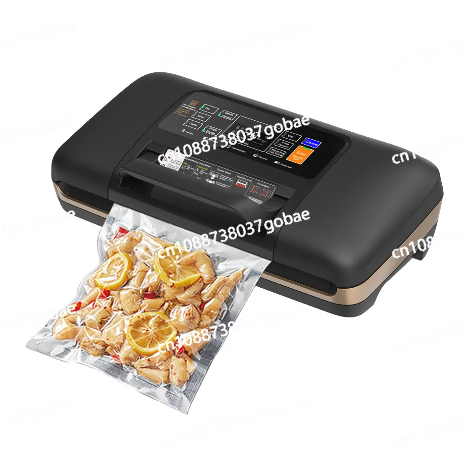 

Машина для вакуумной запечатывания пластика среднего размера для сухой и влажной запечатывания, бытовая машина для консервирования пищевых продуктов