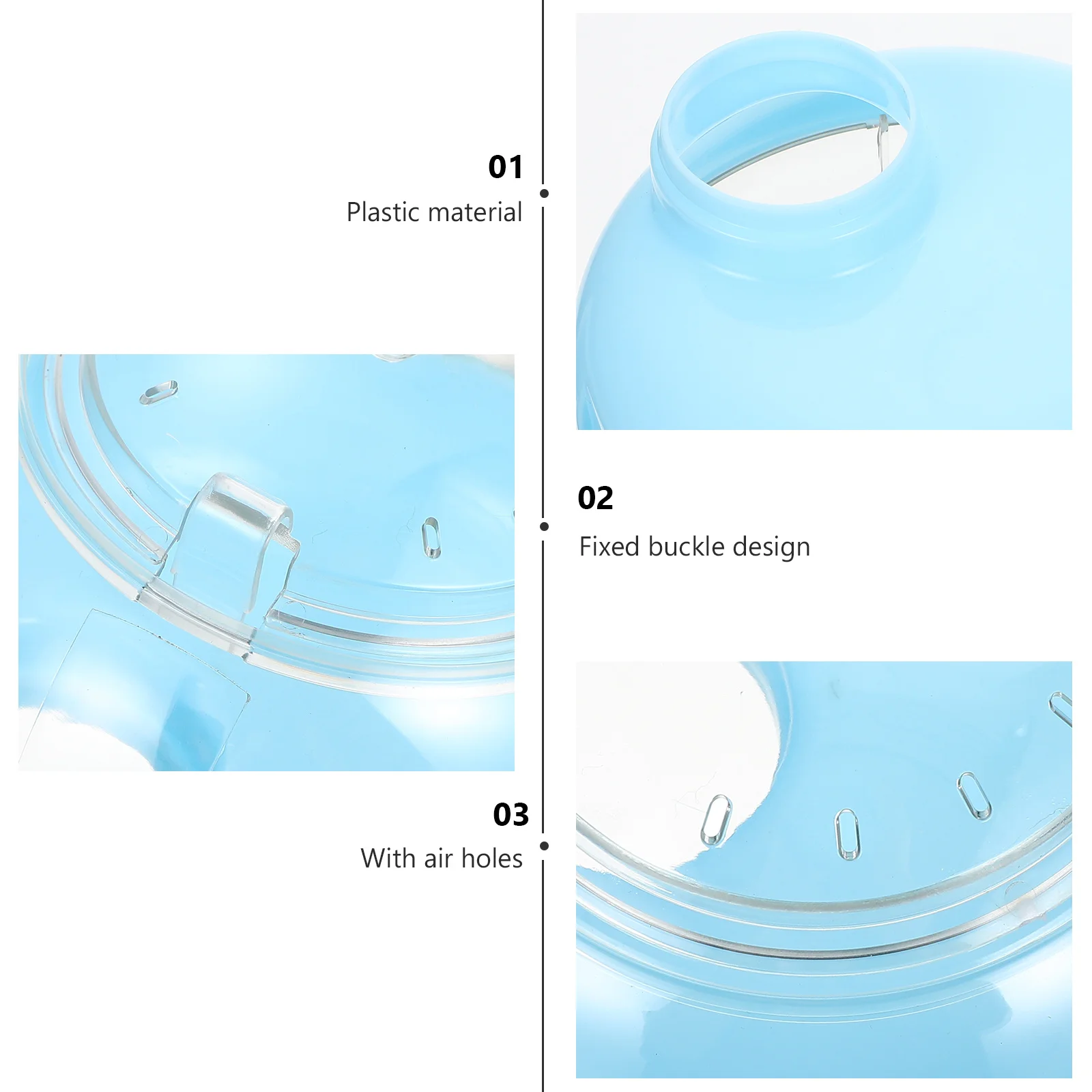 الهامستر نفق الرمال حمام الحاويات البلاستيك الحمام الخارجي للحيوانات الأليفة الصغيرة الهامستر حوض الاستحمام قفص العرض صندوق دش الملحقات #1