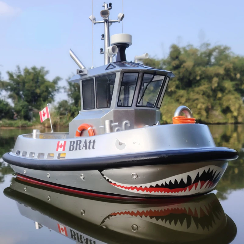 1/18 BRAtt Tug Model DIY Assembly Kit High Quality Fiberglass Hull Remote Control Ship Model