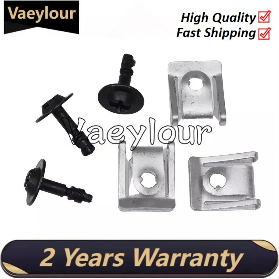 8K0805121 New 10 Set Engine Splash Guard Screw Clip Nut Set 7146981767 for BMW Audi VW Good Quality 51718212148 8K0805922A