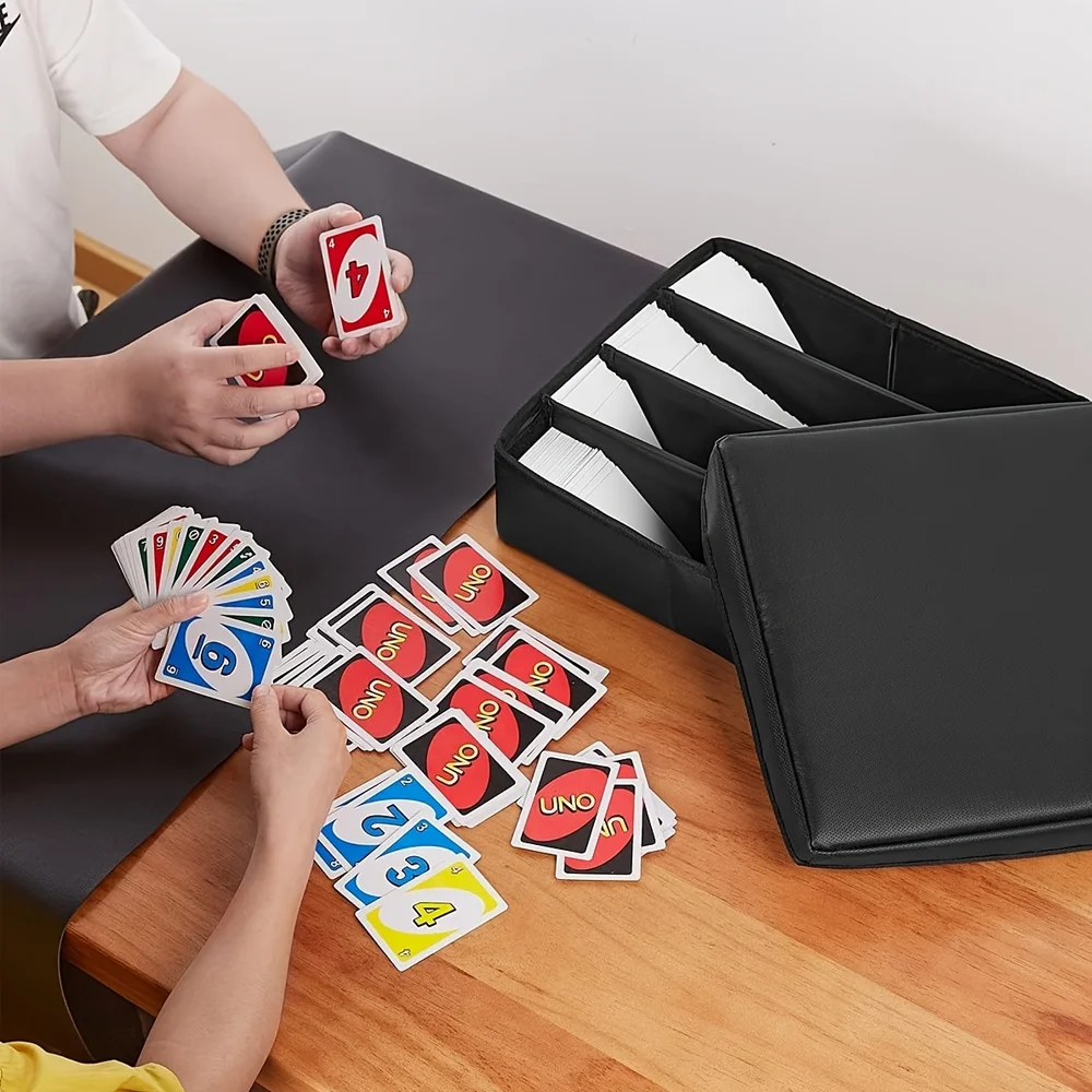 

Fireproof Trading Cards Storage Box, Holds 3,200 Standard Sized Trading Cards, Extra Large Fireproof Deck Holder Case