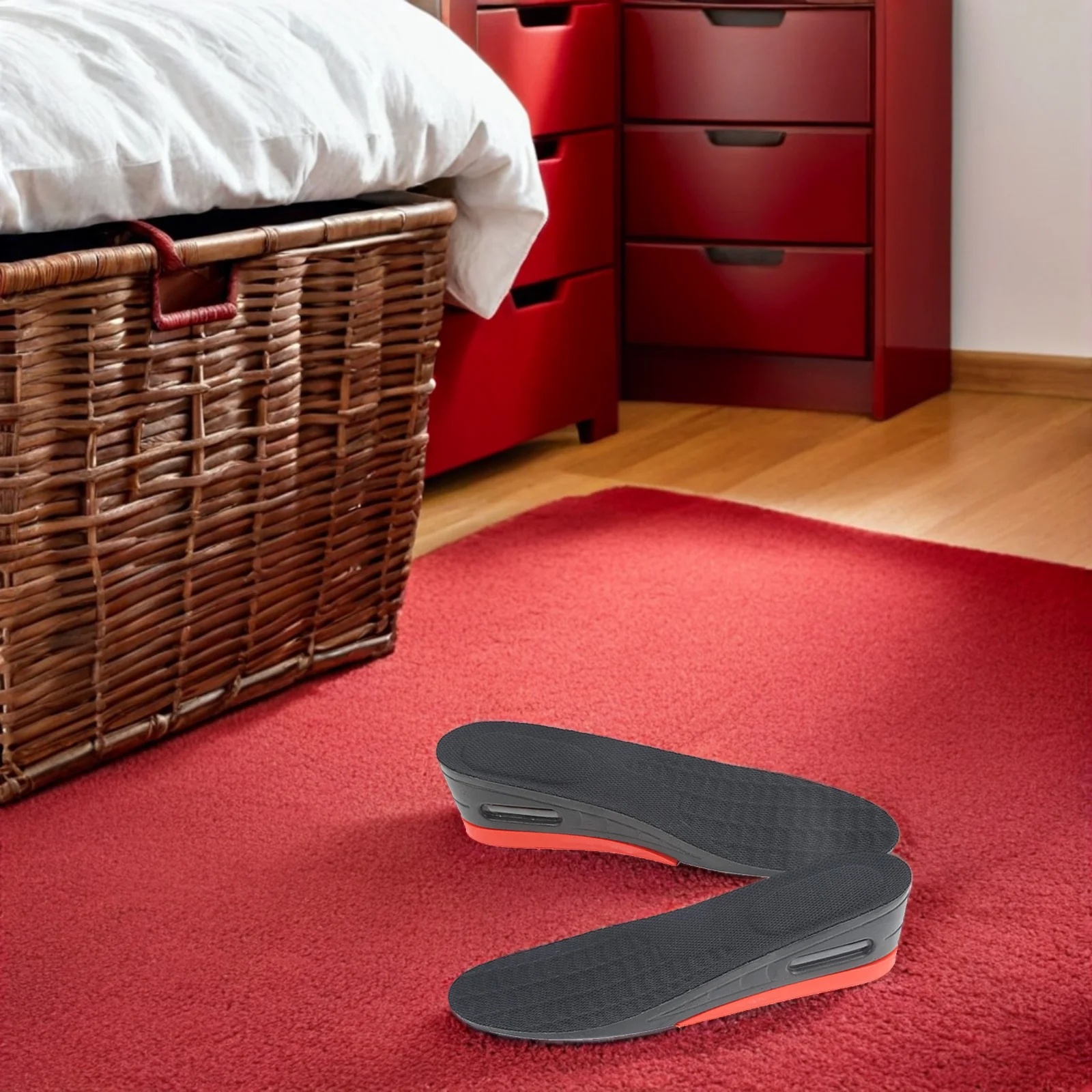 

Shoe Lifts Height Increase Insoles Pu Gel Heel Pads Taller For Men Women L Care Tool
