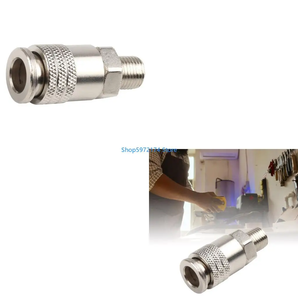 Y3NB Pneumatic Quick Disconnection Couplers Three Integration Technology 4 Threaded Fittings for Industrial Applications