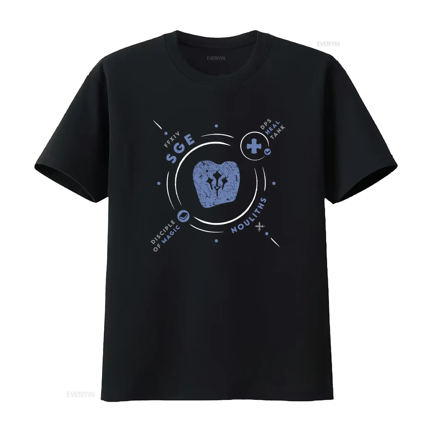 Sge Life Ffxiv Inspired Sage Healer Job Ff14 Mmo Gamer T Shirt For  vintage Washed homme Stylish fashion graphic Stretched
