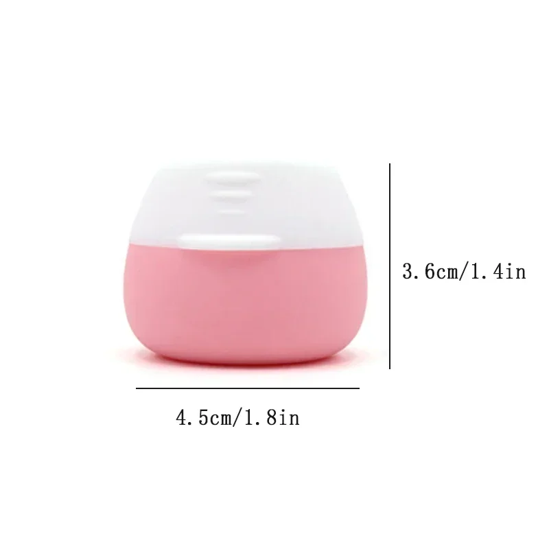 20ML Silicone Travel Bottle Portable Lotion Cream Box Bottle Pill Macaron Cosmetic Foundation Cream Storage Box