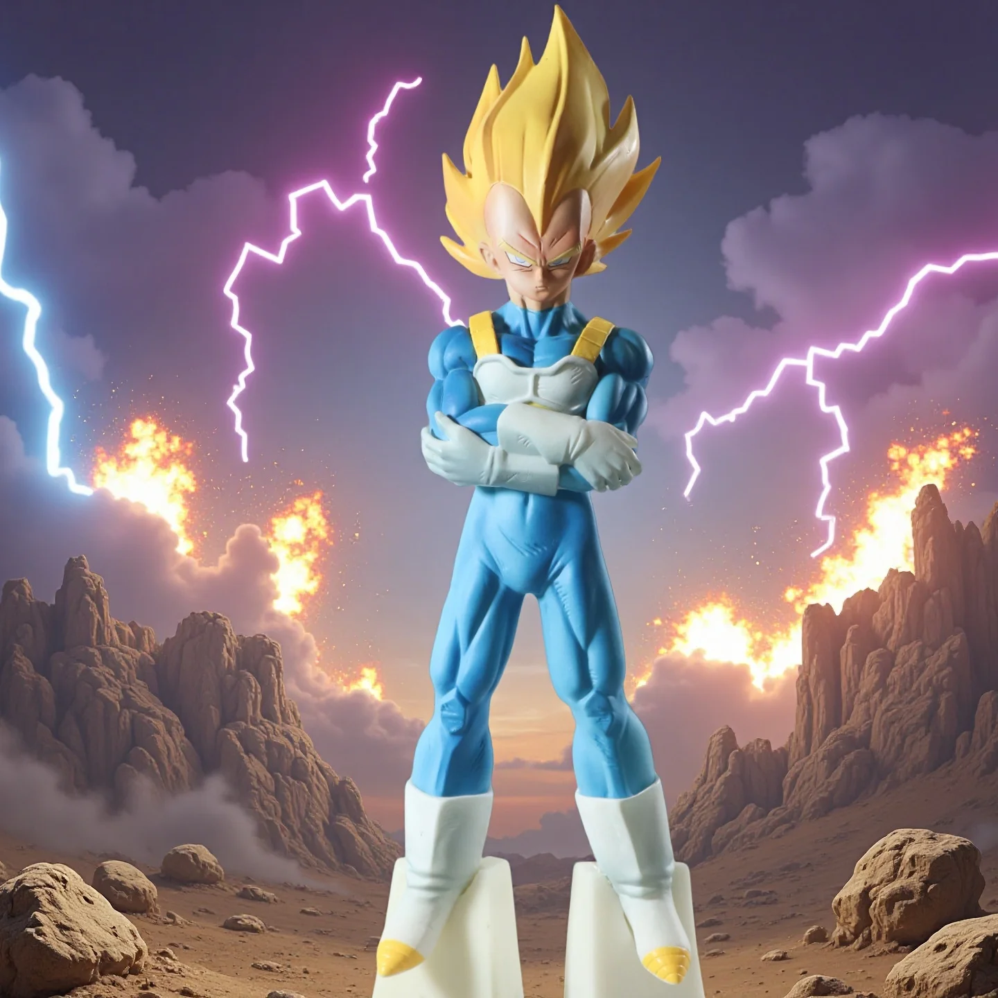 29cm 드래곤 볼 슈퍼 사이야 베지터 애니메이션 피규어 모델 Gk 동상 소년 컬렉션 데스크탑 장식 장식품 장난감 선물