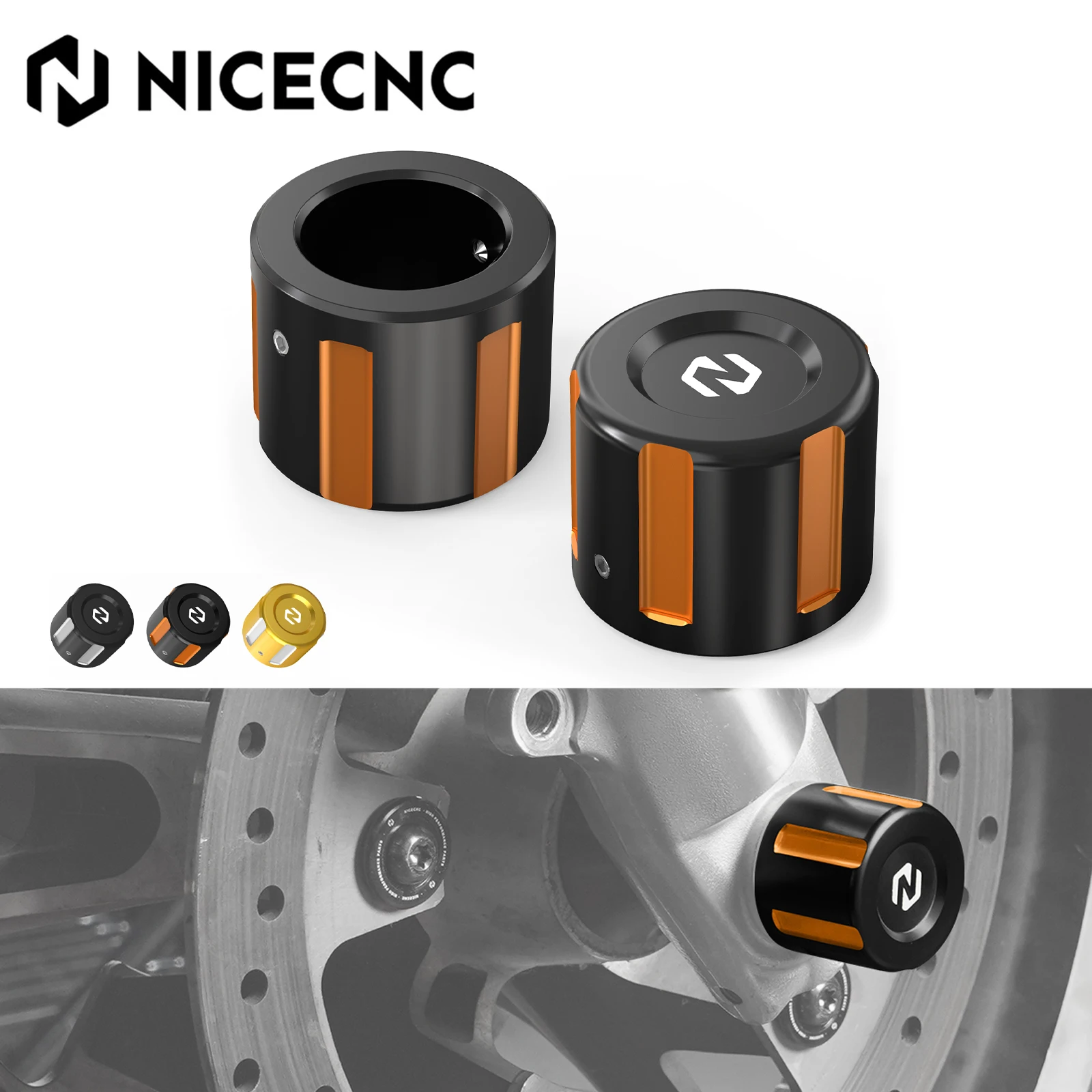 

For 2009-2023 Harley Street Glide FLHX Front Axle Nut Cover Electra Glide FLHT Road Glide FLTRX Road King FLHR CVO Tri Glide