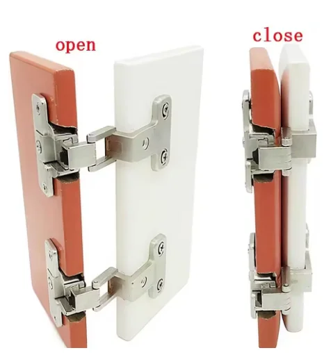 4Pcs Zinc 270 Degrees Open Hinge For Kitchen Cabinet Bookcase