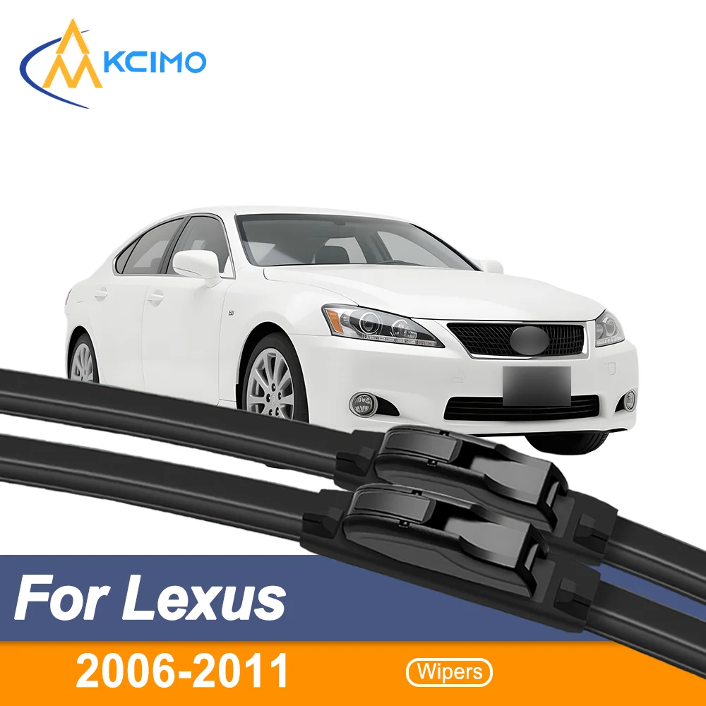 

2PCS Premium Windshield Wipers Designed for Lexus GS S190 2006–2011 All-Season Performance Smudge-Free Clean Safe Driving
