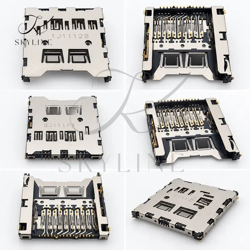 SD Memory Card Slot Reader Holder Repair Accessories For Nikon D3400 DSLR Camera