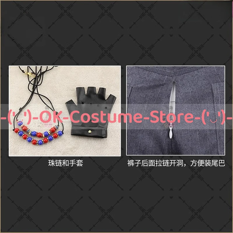 [Customized Size] Twisted Wonderland Savanaclaw Ruggie Bucchi Cosplay Costume Character Outfit Halloween Carnival Party Uniform view 4